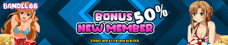 PROMO BONUS NEW MEMBER 50% WO X4